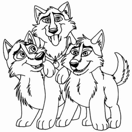 Kolorowanka z Pieskami - Urocze Psy do Druku dla Dzieci kolorowanka do druku